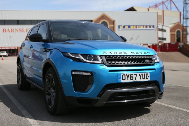 Other image for Evoque shows it has substance and style